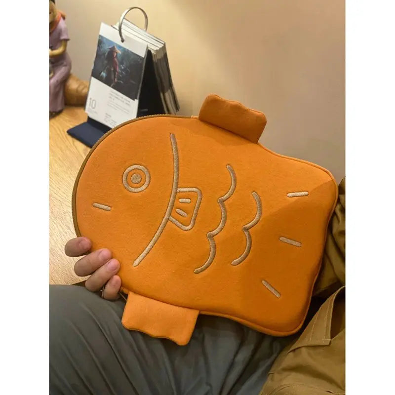 LIZAKOSHT  -  Ins Fish Cute Laptop Sleeve 11 13.3 14 Inch For MacBook Pro Air 13 M1 M2 Dell Lenovo HP Asus Cover Case Computer Bag Women