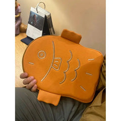 LIZAKOSHT  -  Ins Fish Cute Laptop Sleeve 11 13.3 14 Inch For MacBook Pro Air 13 M1 M2 Dell Lenovo HP Asus Cover Case Computer Bag Women