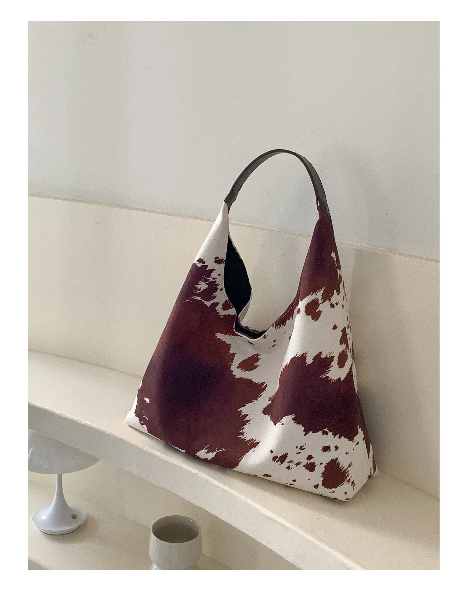LIZAKOSHT  -  Fashion Cow Print Shoulder Bag Large Capacity High Quality Tote Bag Daily Commute Women Handbag Guangzhou High Quality Bag