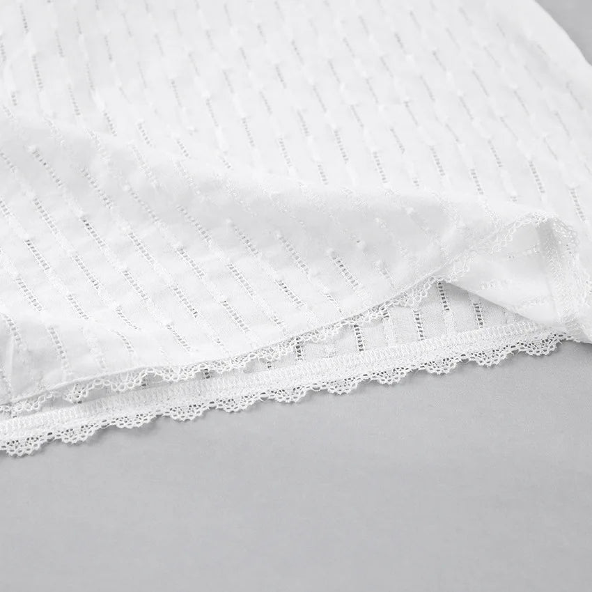LIZAKOSHT  -  Women's French Lace Sleep Dress Sexy V-Neck Nightgown Thin Cotton Sleeveless Short Sleepwear Cute Home Dress for Women