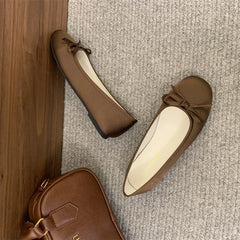 LIZAKOSHT  -  Fashion Women's Shallow Mouth Autumn Female Footwear Round Toe Casual Sneaker Elegant Slip-on Moccasins Modi