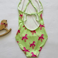 LIZAKOSHT  -  Women's One-Piece Swimsuit Bikini Swimsuit Professional Competition Training Sweet and Cute New Style Fashion Swimsuit for Girls