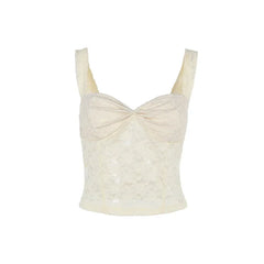 LIZAKOSHT  -  New Spicy Girl Top Fashionable French Casual Versatile Sexy Lace Tank Tops for Women