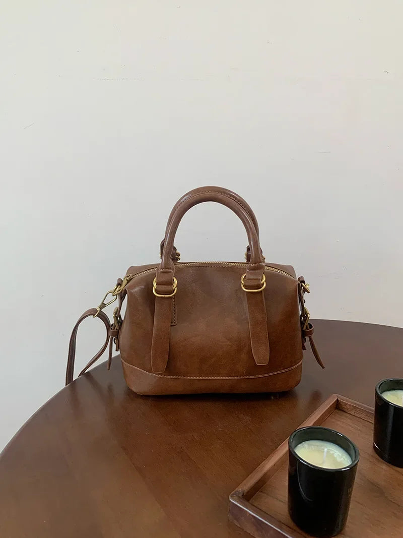 LIZAKOSHT  -  Vintage Ladies Messenger Bag New Handbags for Women shoulder bags PU Leather Luxury Square Bag small totes bolsos