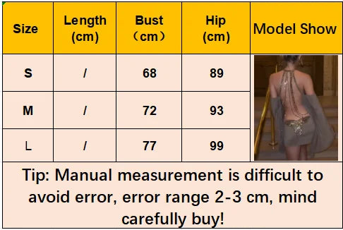 LIZAKOSHT  -  Spicy Girl Sequins Off Shoulder Halter Mini Dress Waist Cinched Backless Boutique Dresses Lady New Party Prom Customized Gown