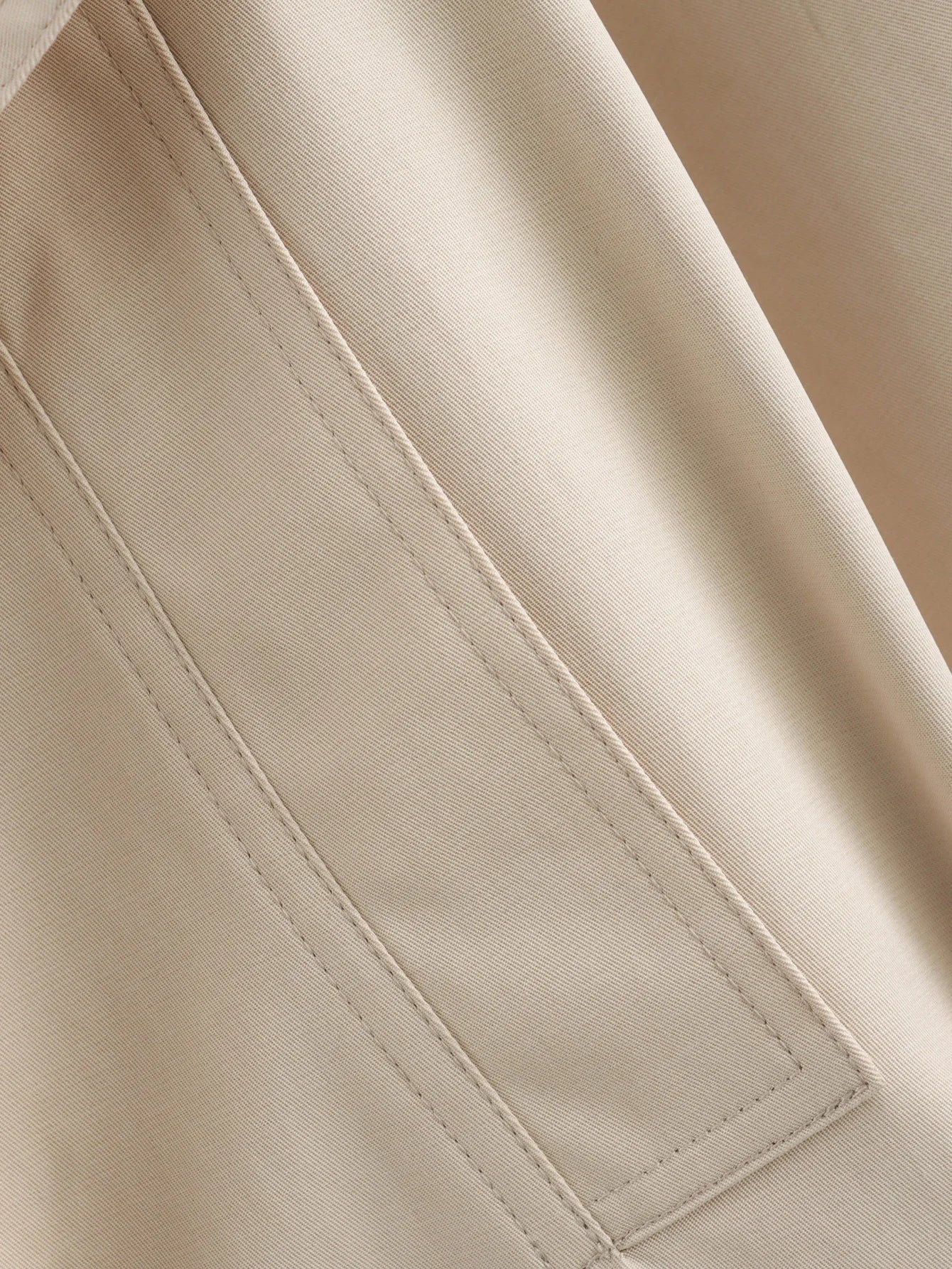 LIZAKOSHT  -  Fashion Simple Cropped Windbreaker Jackets Women New Spring Belt Long Sleeve Double Breasted Coats Solid Casual Short Coats