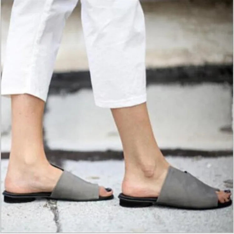 LIZAKOSHT  -  Casual Flat Slippers Outdoors Flip-flops women slides shoes