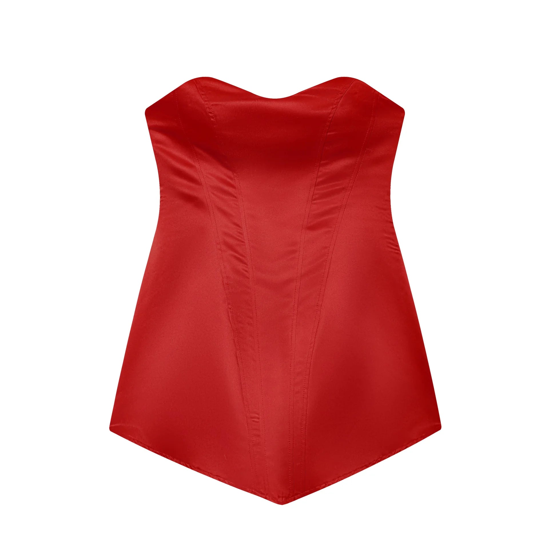 LIZAKOSHT  -  Sexy Strapless Corset Dress Women Sleeveless Backless Waist Cinching Slim Fit Party Dresses Summer Elegant Lady New Vestido