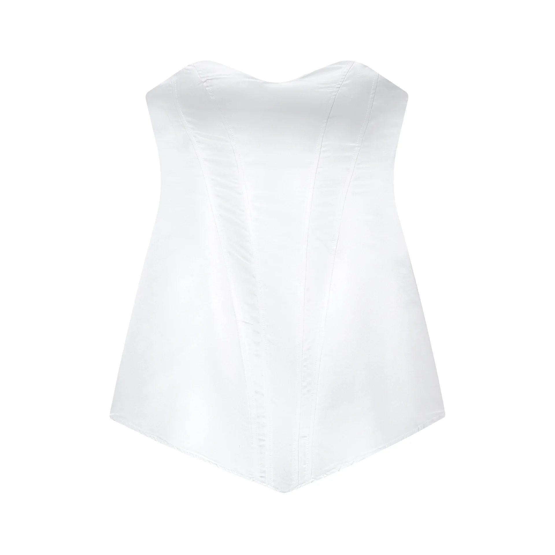 LIZAKOSHT  -  Sexy Strapless Corset Dress Women Sleeveless Backless Waist Cinching Slim Fit Party Dresses Summer Elegant Lady New Vestido