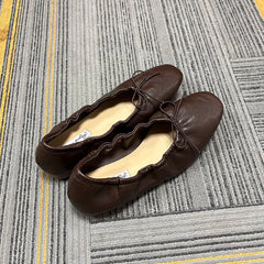 LIZAKOSHT  -  Female Slip On Ballet Butterfly-Knot Ladies Flats Shoes New In Casual Shallow Fashion Soft Dress Women Flat With Shoes