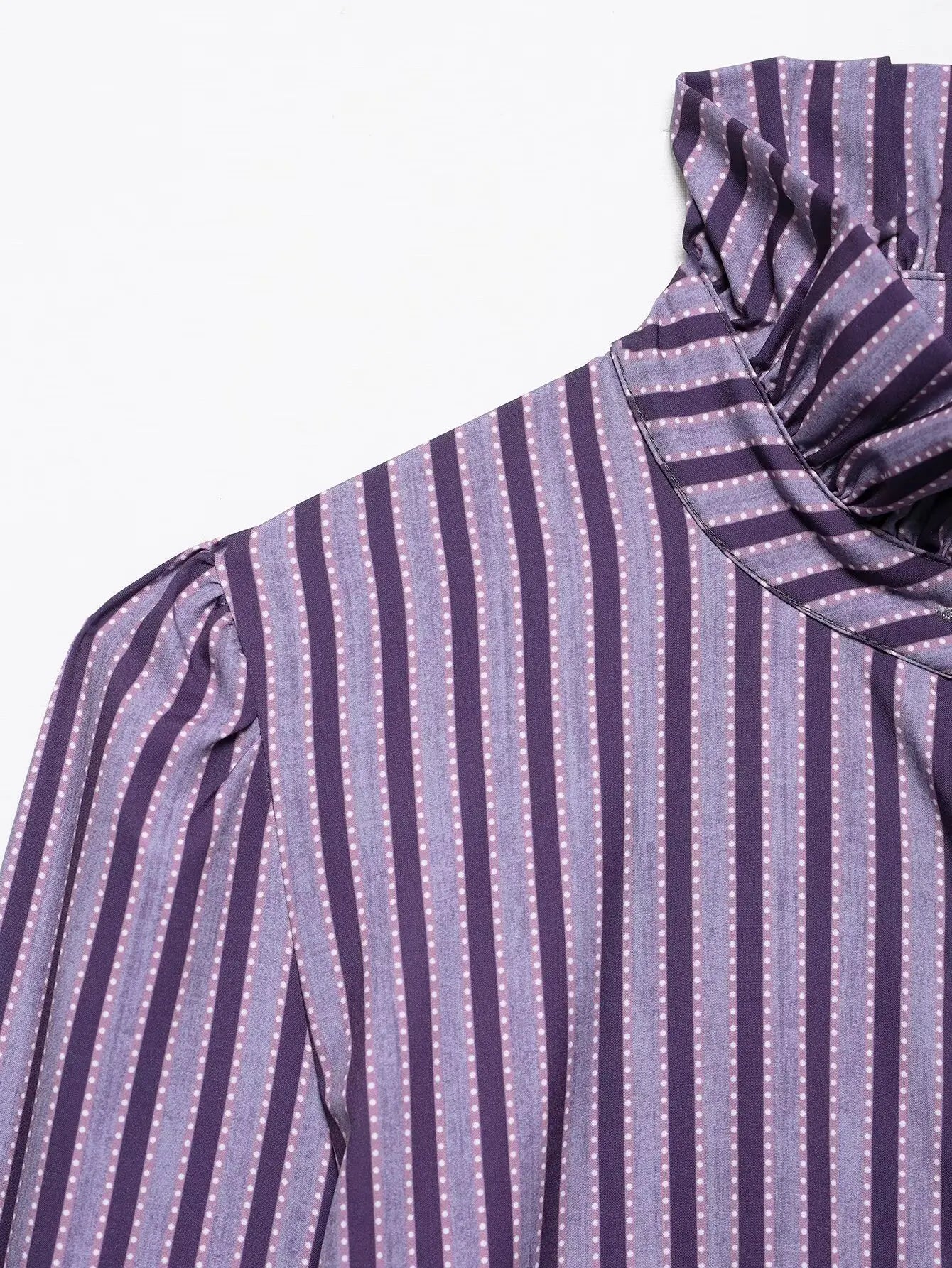 LIZAKOSHT  -  Women Vintage Ruffles Shirt Blouse Spring New Women Fashion Simple Casual Long Sleeve Shirt with Wood Ear Blouse Female Tops