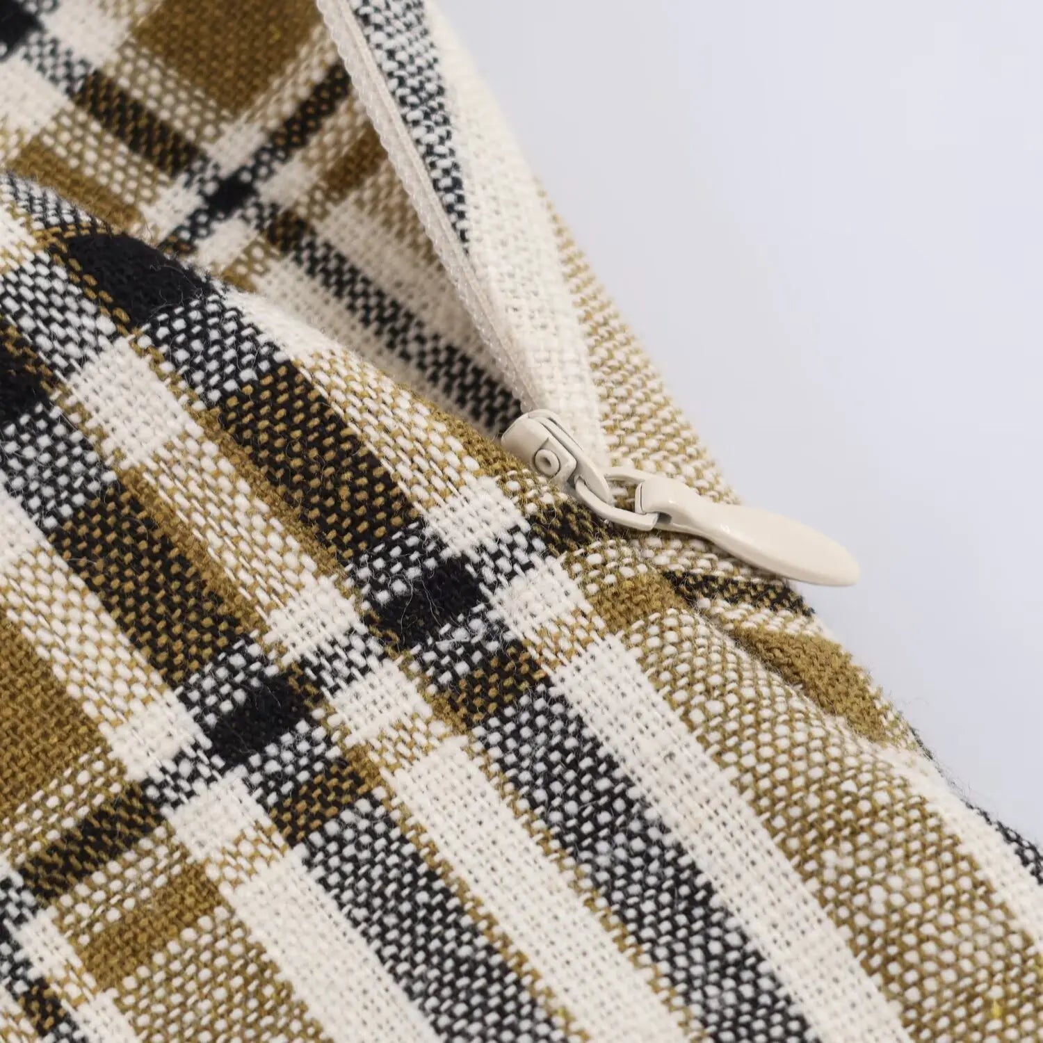 LIZAKOSHT  -  Women Casual Plaid Midi Skirt Chic Trendy Zip-up Asymmetrical Hem Skirt New  Spring Summer Women Holiday Party Skirt
