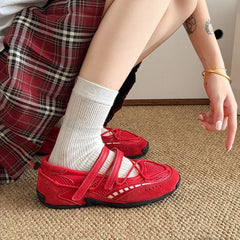 LIZAKOSHT  -  Sports Mary Jane Shoes 2025 New Soft Sole Non-slip Mesh Breathable Casual Women's Singles Shoes