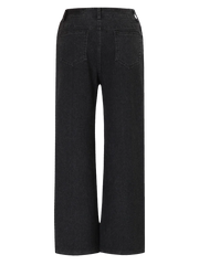 Lizakosht Black Jeans for Women  Diamond baggy Pants high waist  wide legged straight leg Y2k  Autumn/Winter Women's  Streetwear  Clothes