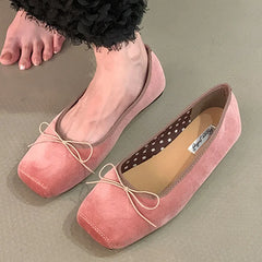 LIZAKOSHT  -  New Women Flats Casual Shoes Fashion Shallow Slip On Ballet Shoes Soft Ladies Dress Ballerina Shoes Laofer Mujer New Woman Shoes