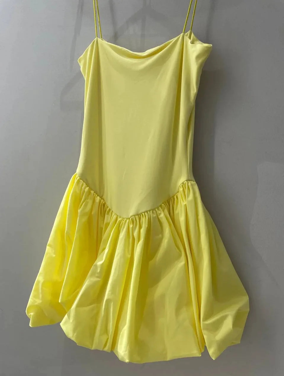 LIZAKOSHT  -  Spring Slim Temperament Dress Sexy Perspective Sling Hip Women's Short Skirt