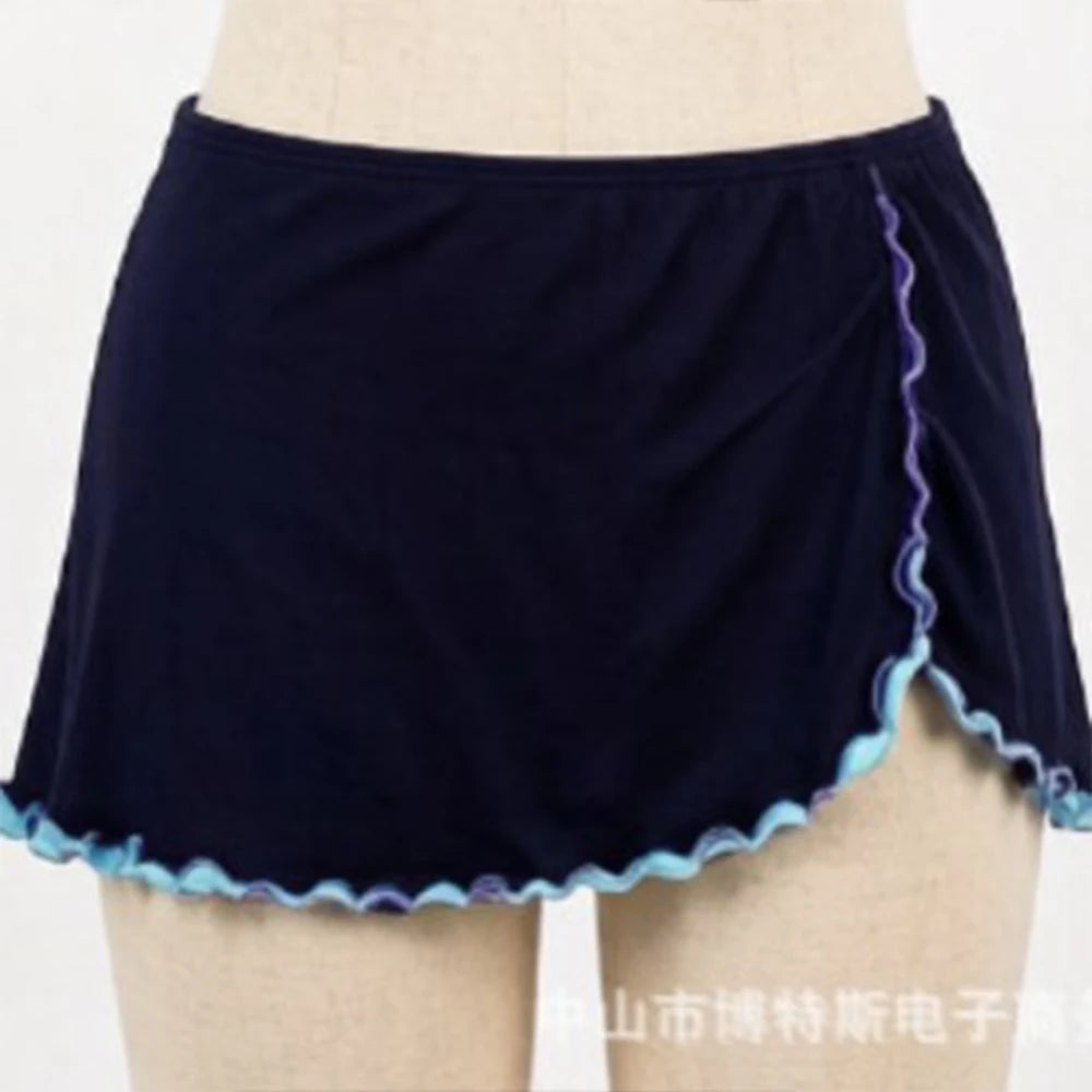 LIZAKOSHT  -  New Women's Bikini Hanging Neck Skirt Seaside Resort Strap Skirt Korean Version Fashion Sweet Girl Bikini Set Beachwear