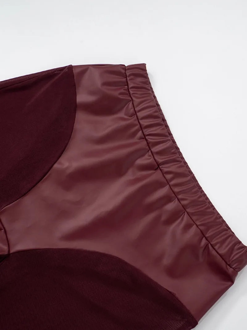 LIZAKOSHT  -  Sexy Mesh Patchwork Shorts Women 2025 Summer High Waist See-through Fitness Sports Yoga Short Leggings Skinny Night Club Shorts