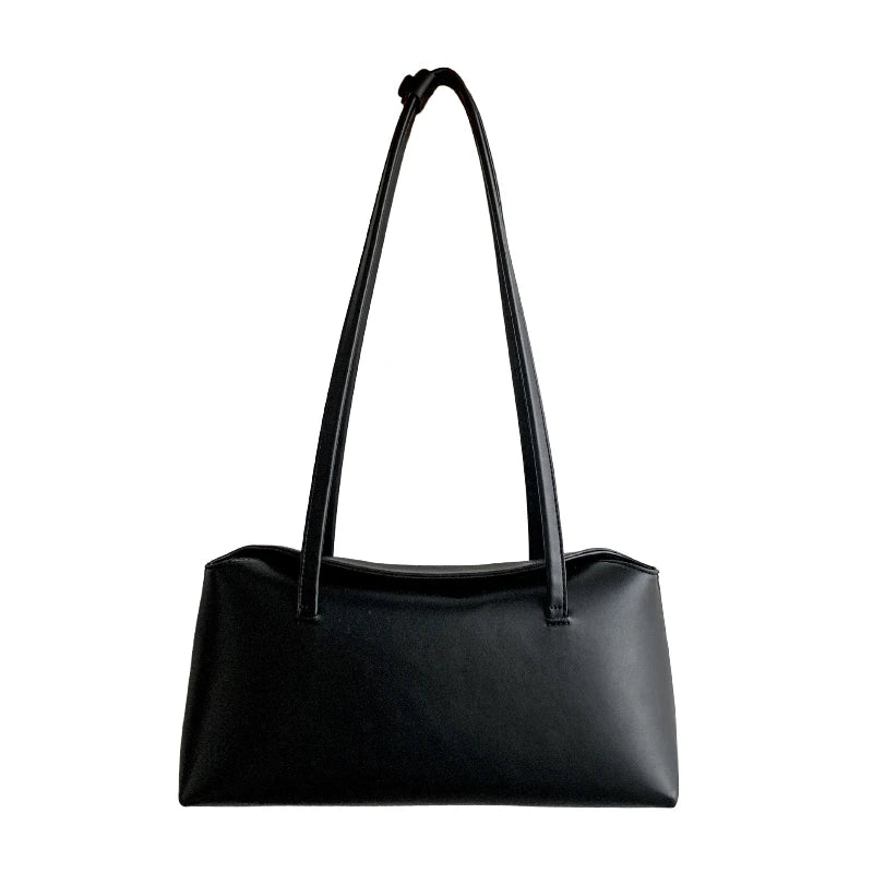 LIZAKOSHT  -  High Quality PU Baguette Shoulder Bag Women Vintage Underarm Handbag Fashion Daily Commute Tote Bag Guangzhou High Quality Bag