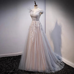 LIZAKOSHT  -  Evening Dress Female New Style Temperament Colorful Yarn High End One Shoulder Tail Host Dreamy Forest Series Vocal Art Exam