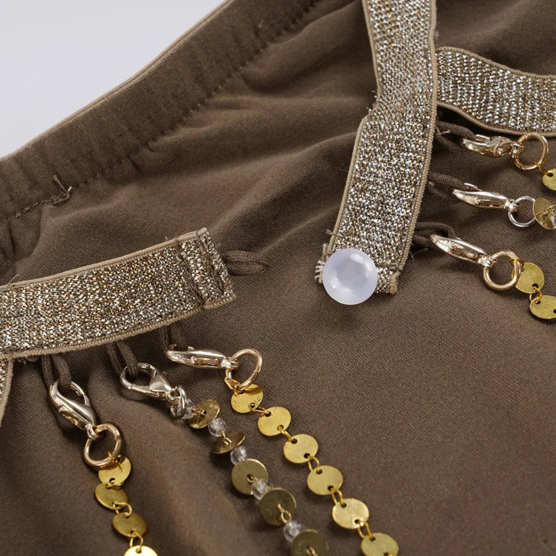 LIZAKOSHT  -  New European and American Hot Girl Style Strapless Backpack Hip Sexy Loose Bat Sleeve Dress Design Halter Neck Skirt