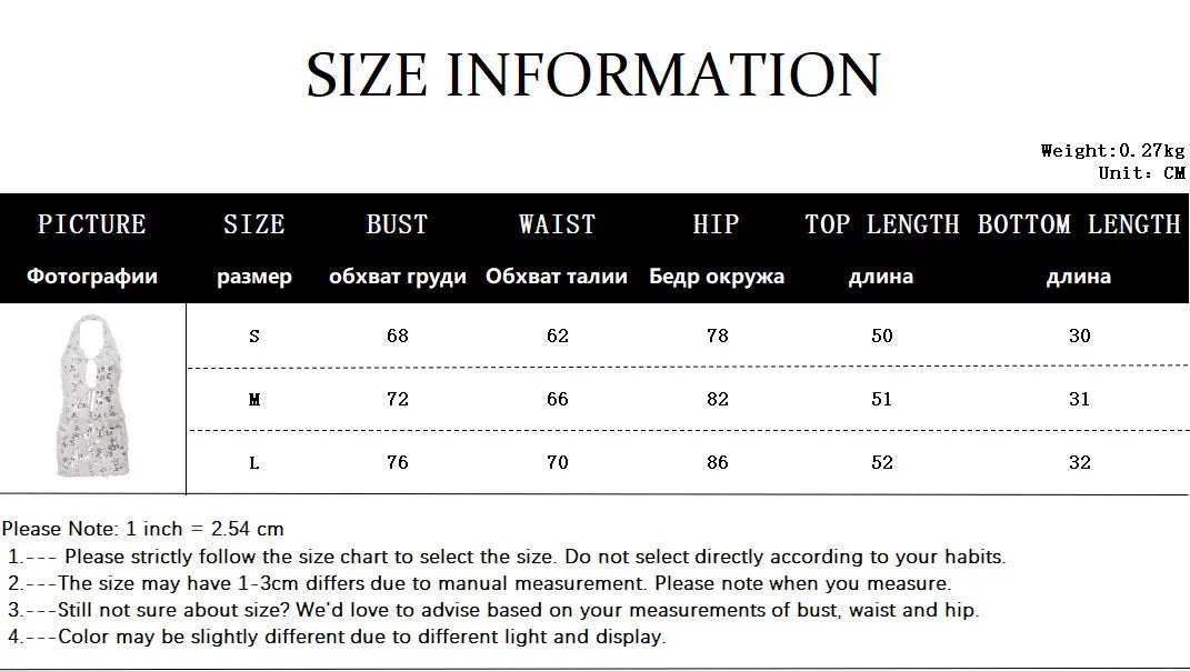 LIZAKOSHT  -  Hollow Out Lace Up Sequins Furry Bodyccon Mini Halter Dress Women Fashion Sexy Deep V Neck Sleeveless Backless Party Clubwear