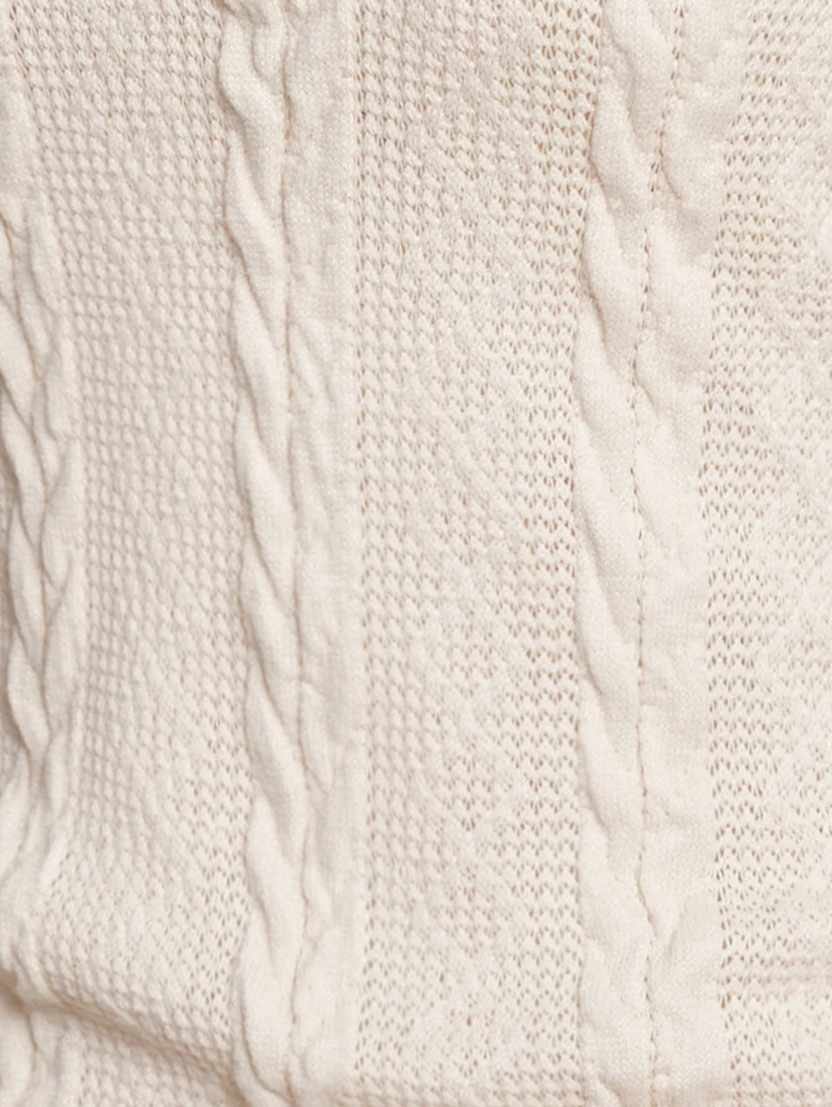 LIZAKOSHT  -  Twisted Cable Knit Plaid Print Hooded Sweater Mock Button Ruched Shawl Neck Sweater