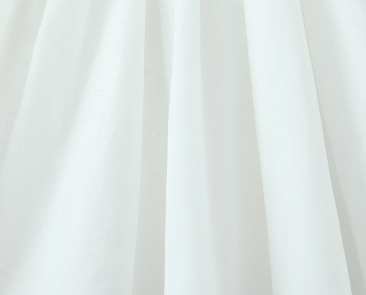 LIZAKOSHT  -  Ballet Girl White Cotton Spliced Lace Lining Mini Skirt Women Ball Gown Umbrella Skater Skirts with Shorts underwear Summer
