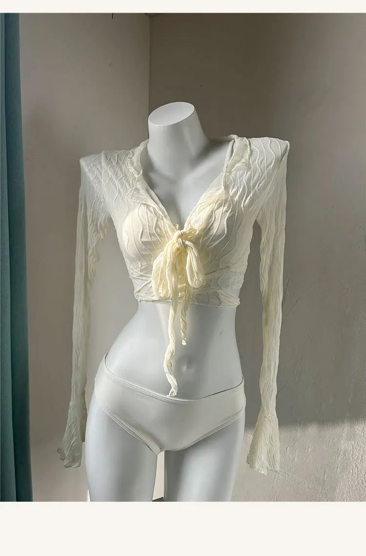 LIZAKOSHT  -  Women in Swimsuits Bikini Slim Conservative Sexy Split Vacation