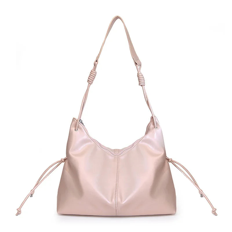 LIZAKOSHT  -  Trendy Designer Simple Totes Shoulder Crossbody Bag for Women Handbag and Purses Casual New Solid Ladies Messenger Bags