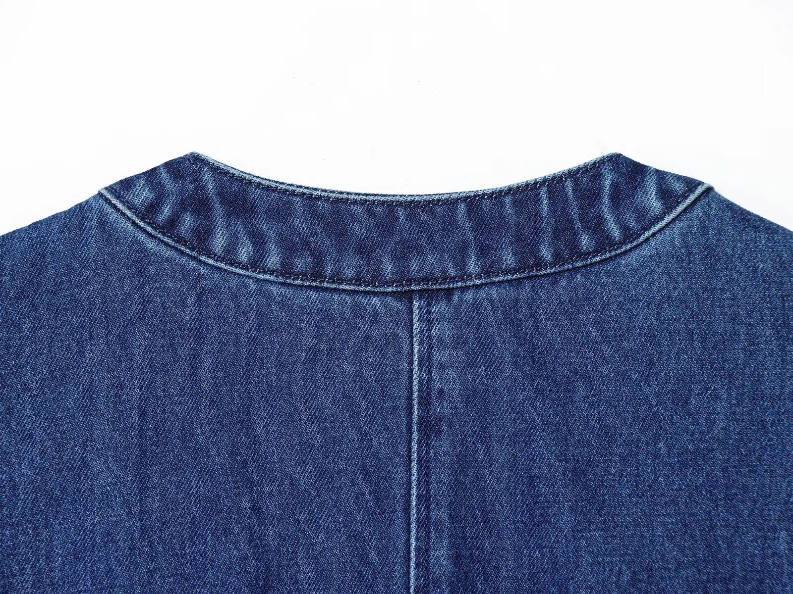 LIZAKOSHT  -  Denim Vests Jackets Autumn Women's 2025 New Slim O-neck Beaded Elegant Women Jackets Chic Street Youth Casual Denim Jacket Vests