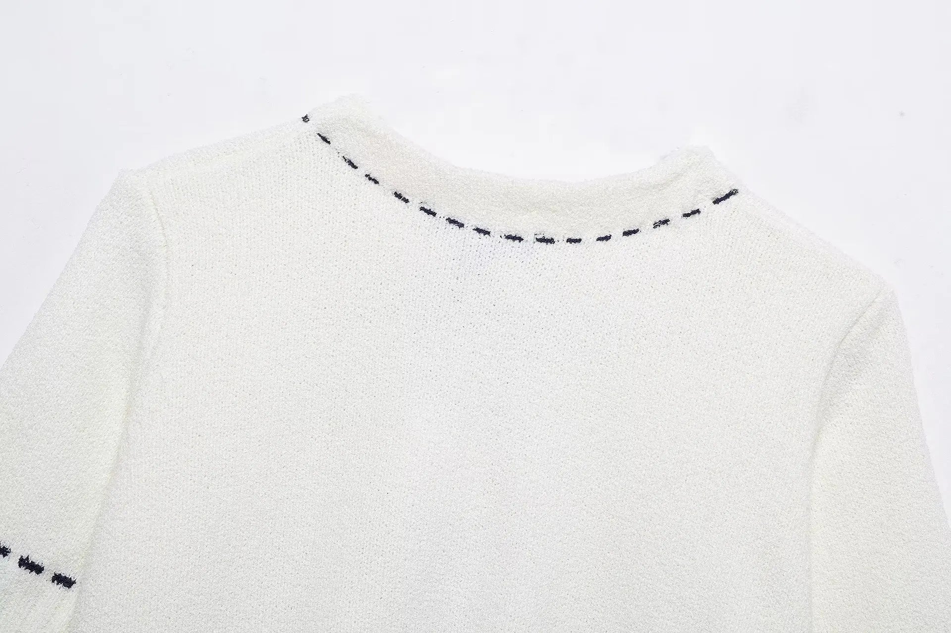 LIZAKOSHT  -  Elegant Knitted Cardigan Coat Women Fashion Single-Breasted Pockets Short Sleeve Crop Sweater 2025 New Summer Casual Slim Tops