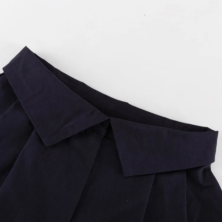 LIZAKOSHT  -  Long-sleeved Short Shirt Dress Summer Women's Two-piece Fashion Design Women's Wear