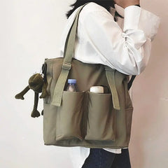 Women's Bag Nylon Waterproof Large Capacity Tote Shoulder Bags Handbags