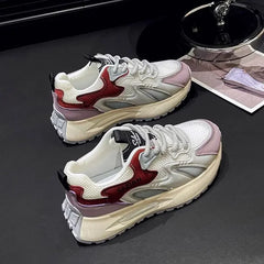 LIZAKOSHT  -  Woman Footwear Light Athletic Shoes for Women Lace Up Sneakers Sports Stylish Designer Luxury New Arrival 2024 A On Sale Cheap H