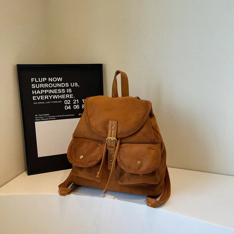LIZAKOSHT  -  Retro Faion Women's Bapa Casual Commuter Bag Quali Texture oulder Bag England Sle No Brand Youth Pure Color