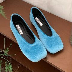 LIZAKOSHT  -  New Autumn Footwear Women Mary Jane Shoes Shallow Comfort Soft Sole Square Toe Dress Shoes Fashion Brand Flats Shoes Ladies