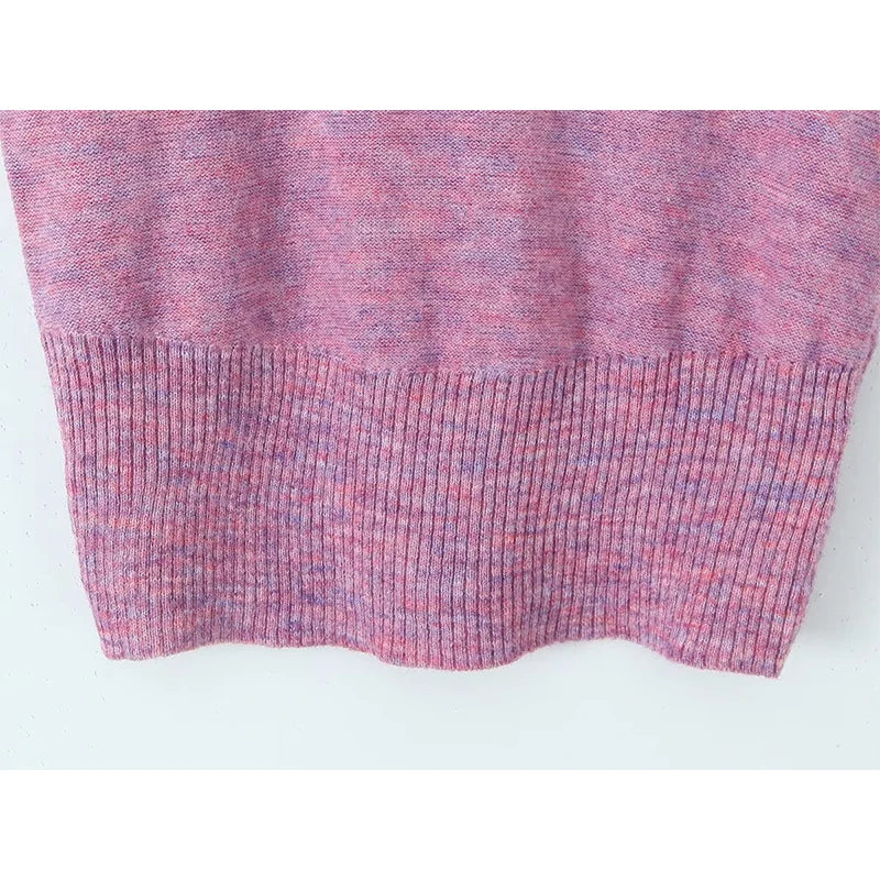 LIZAKOSHT  -  Sexy Women O Neck Sleeveless Crop Knit Tank Top