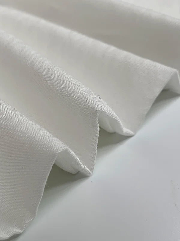 LIZAKOSHT  -  Solid White Casual Pants for Women Cotton and Linen Pants Elegant High Waisted Loose Female Clothes Wide Leg Trousers