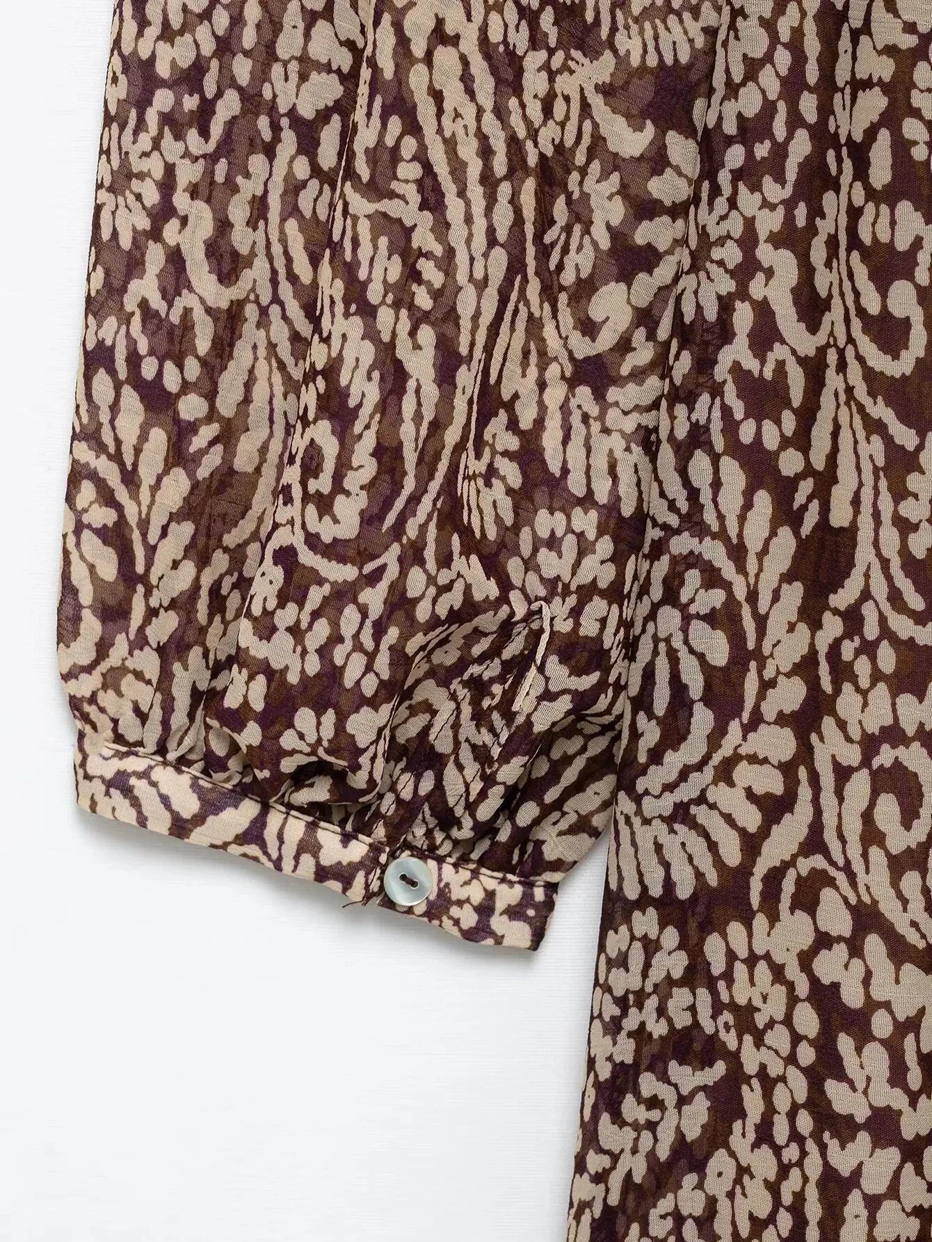 LIZAKOSHT  -  Floral Print Long Dress Women 2025 New Summer Elegant Loose V-neck Lace Up Midi Dresses Vintage Chic Boho Casual Party Dresses