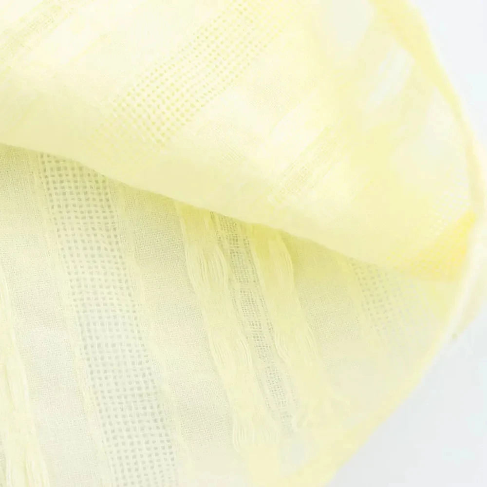 LIZAKOSHT  -  Elegant Long Dress For Women Lace Up Sleeveless Square Neck Dresses 2025 New Summer Chic Casual Simple Vacation Beach Midi Dress