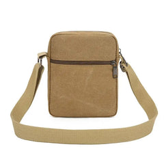 LIZAKOSHT  -  Outdoor Canvas Crossbody Chest Bag Men's Single oulder Sling Bag Faion  Bapa Mobile Phone Bag Leisure Sports