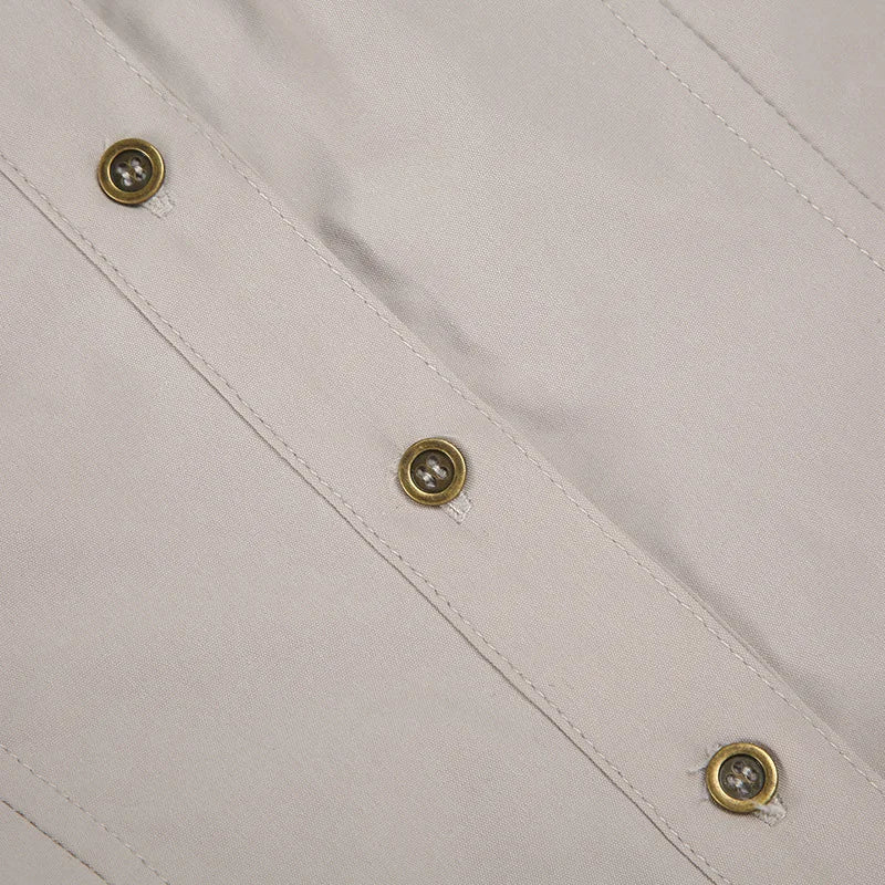 LIZAKOSHT  -  Harajuku Autumn Newly Pockets Flip Collar Buttons Long-sleeved Shirts Work Style Slimming Cardigant Top Blouses for Women