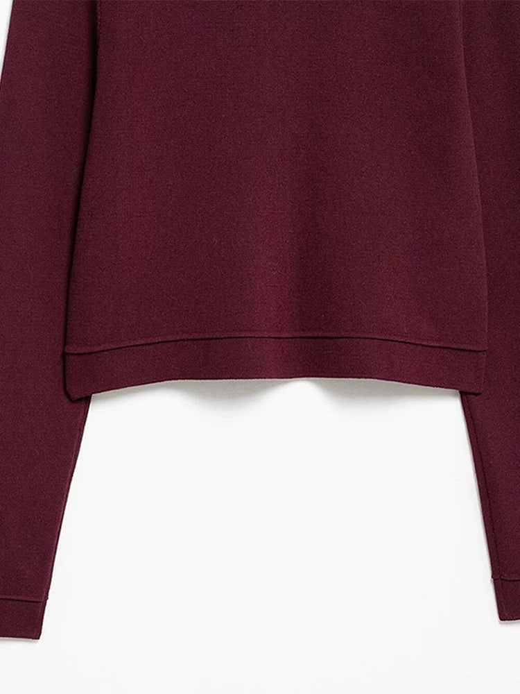 LIZAKOSHT  -  Gold Single Breasted Sweater Knitted Shirt Top Short Skirt Set Women Lapel Double Pockets Knitwear Slim Fit Coat Pleated Skirts