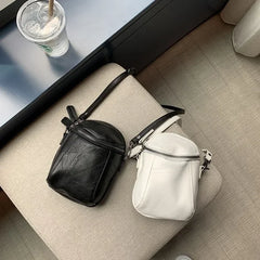 LIZAKOSHT  -  Vintage ladies Shoulder bag mini Handbags and purse PU leather design sling Crossbody Bag Casual Shell phone Wallet black bolsa