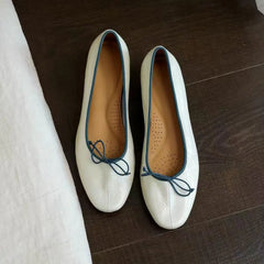 LIZAKOSHT  -  New Arrivals Women's Shoes Sweet Round Toe butterfly-knot Comfort Soft Sole Daily Life Flats Ballet Shoes for Office Lady