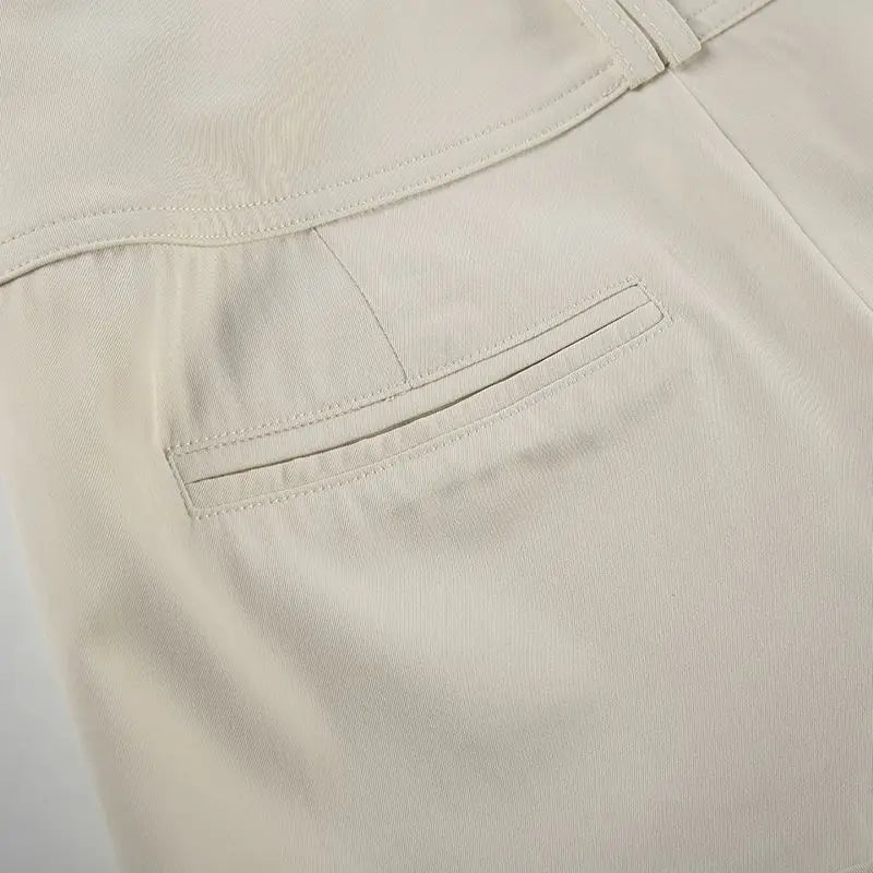 LIZAKOSHT  -  American Retro Button Pocket Tooling Shorts Women Waist Hot Casual Pants