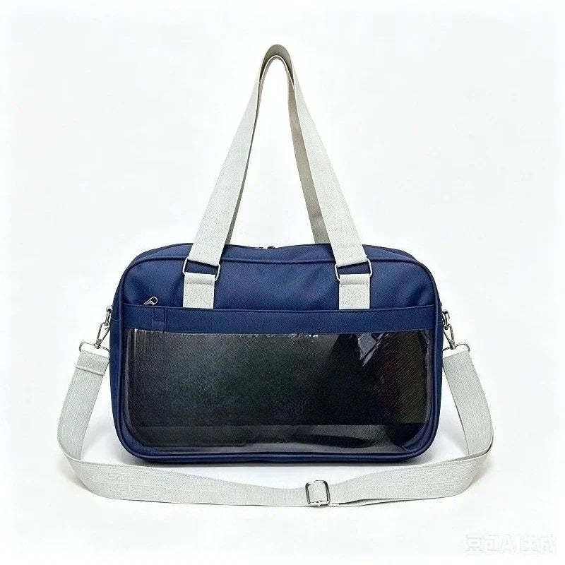 LIZAKOSHT  -  Japanese School Supplies JK Uniform Bag Two-dimensional Shoulder Slung Handbag Commuter Cereal and Pain Bag Shoulder Bag Women