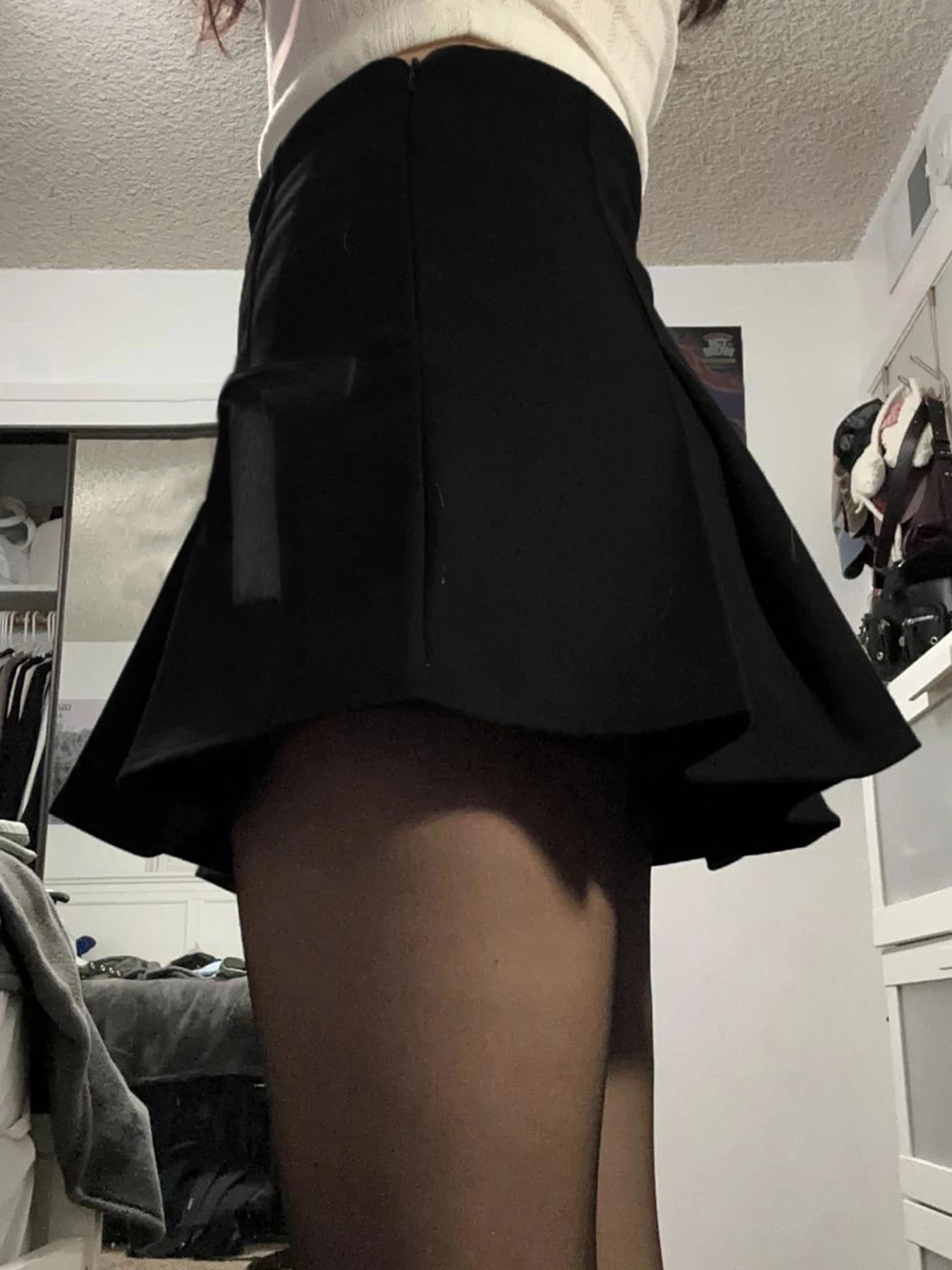 LIZAKOSHT  -  Sweet Basic Bow A-Line Pleated Skirt Preppy Style Casual Slim Mid-Waisted Mini Skirts Women Summer Fashion Streetwear
