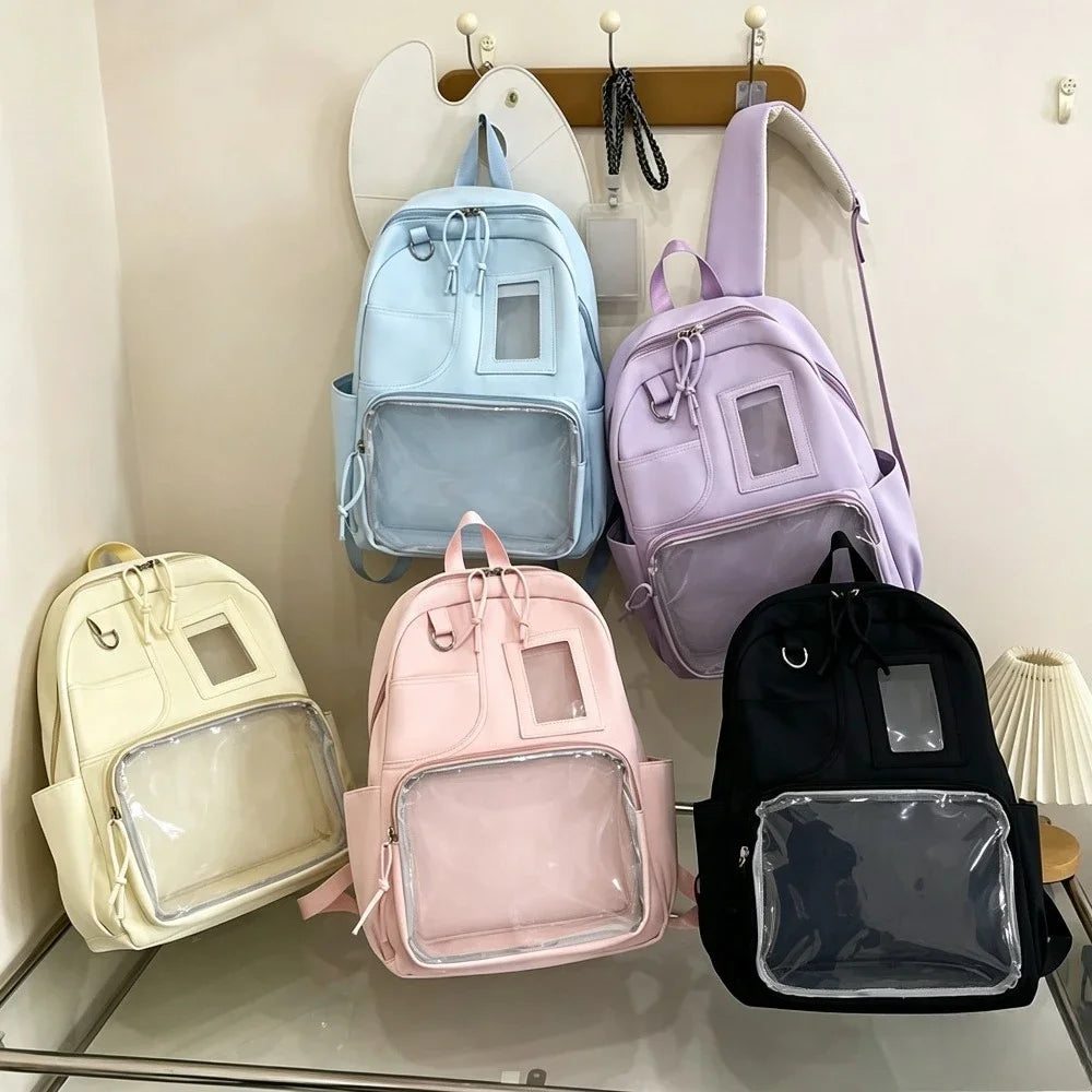 LIZAKOSHT  -  Japanese College Style Fashionable Backpack for Students Large Capacity Backpack for Women Highvalue Outdoor Backpack Рюкзак